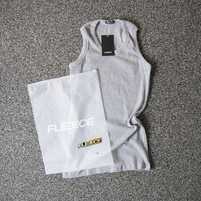 Ribbed Tank Top Gray