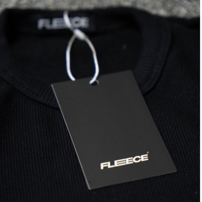 Ribbed T-shirt Black