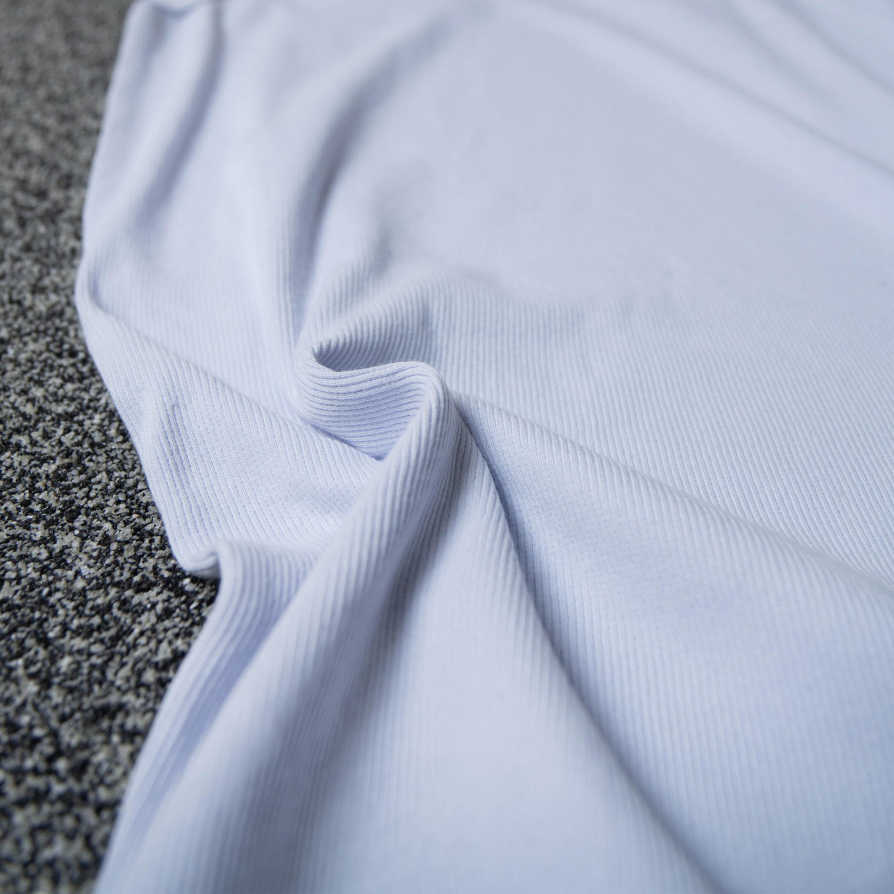 Ribbed T-shirt White