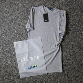 Ribbed T-shirt Gray