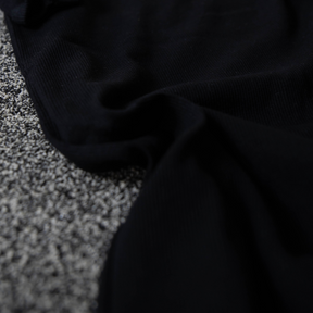 Ribbed T-shirt Black