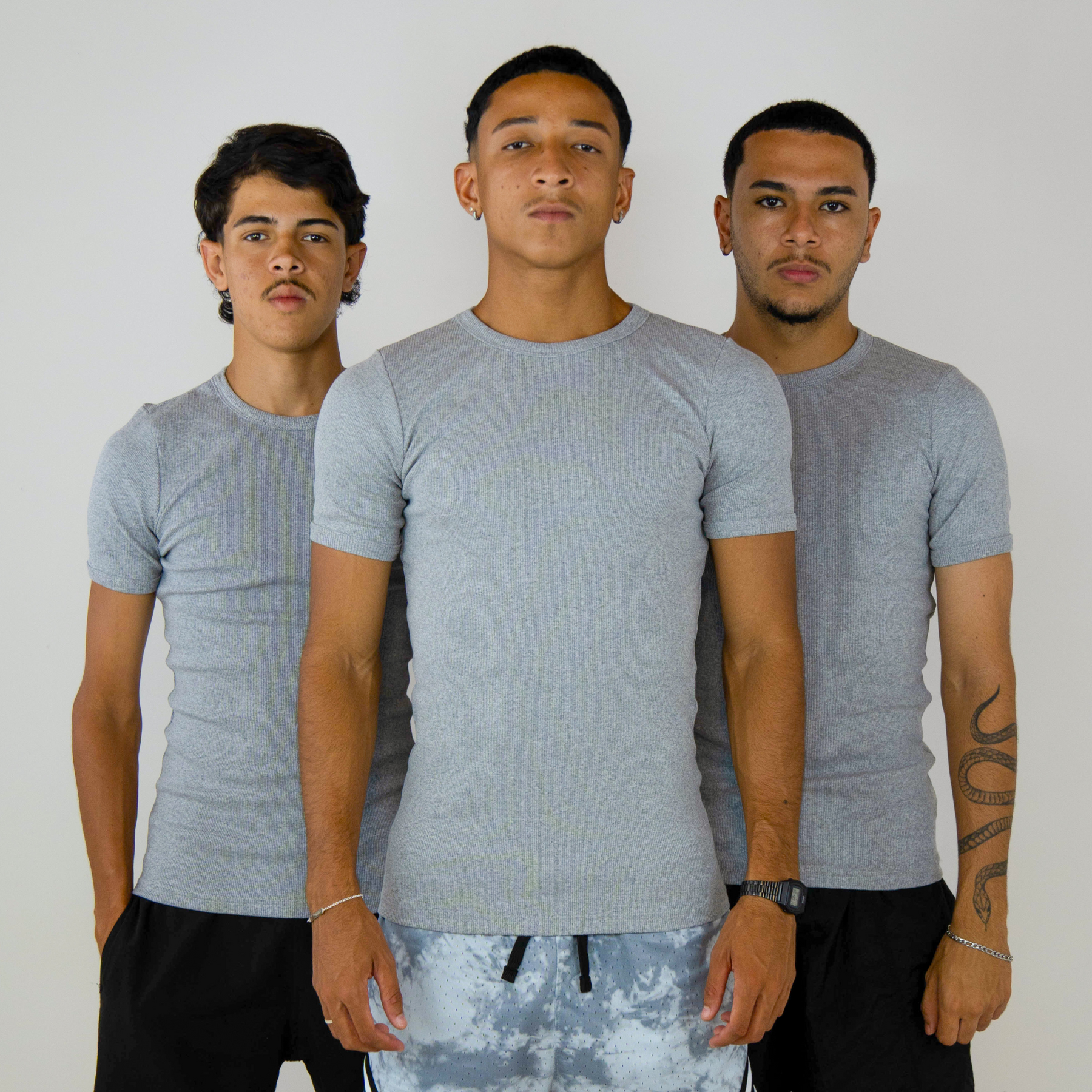 Triple Gray Slim Basic Pack