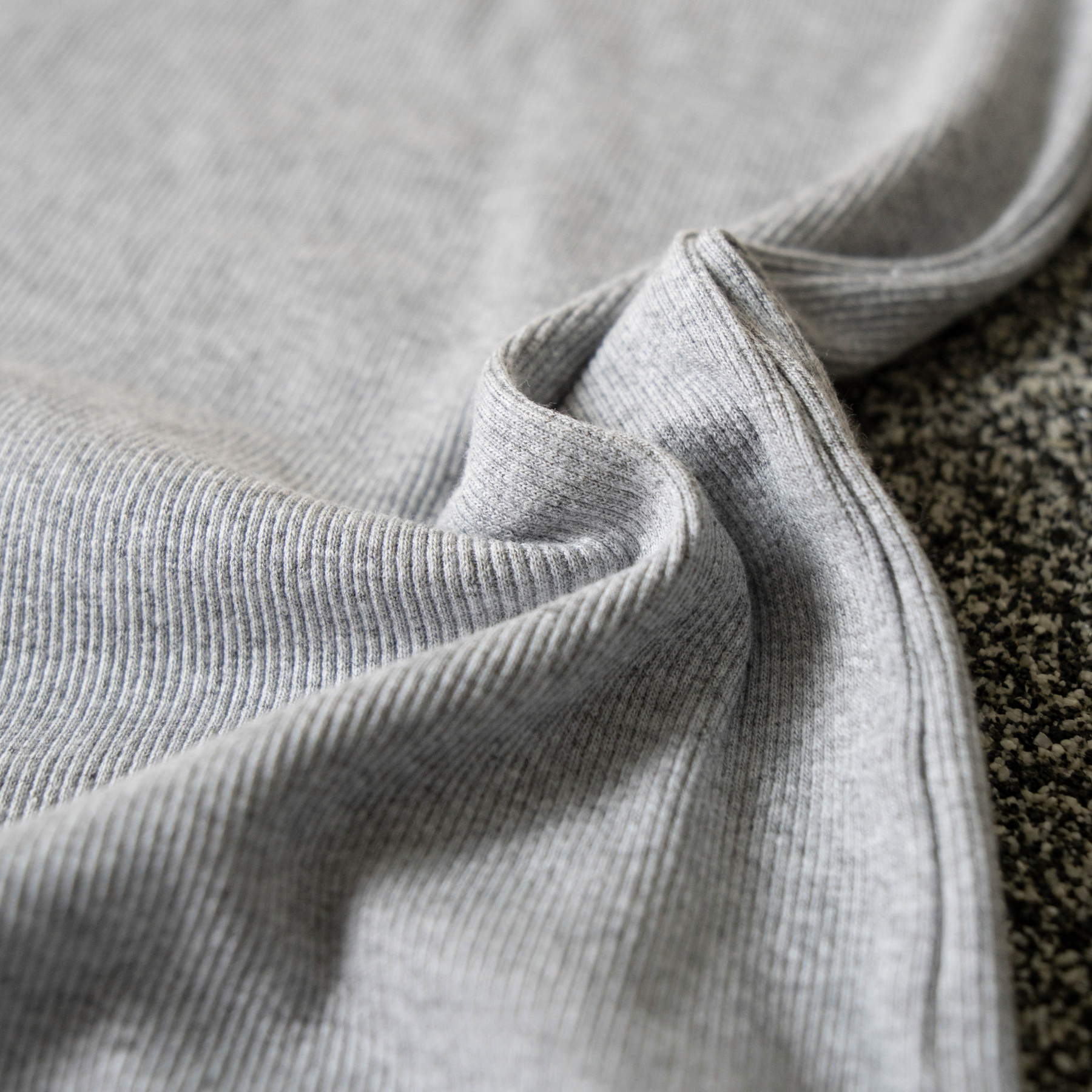 Ribbed Tank Top Gray
